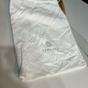 VERSACE Authentic Drawstring Dust Bag Shoes Accessory 15.5x 11 inches